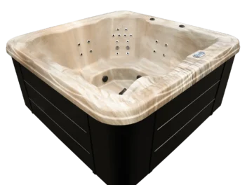 SPA bathtub 220x220 brown composite - FJORD