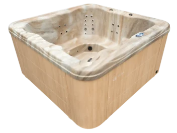 SPA bathtub 220x220 brown composite - OAK